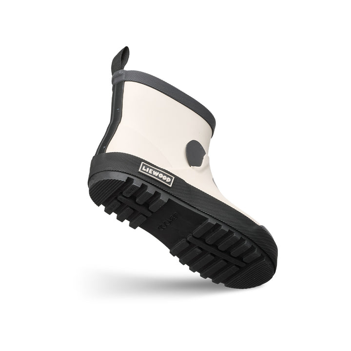 Liewood Tekla Panda Rainboot - Sandy / Dark Grey-Wellies-Sandy / Dark Grey-22 | Natural Baby Shower