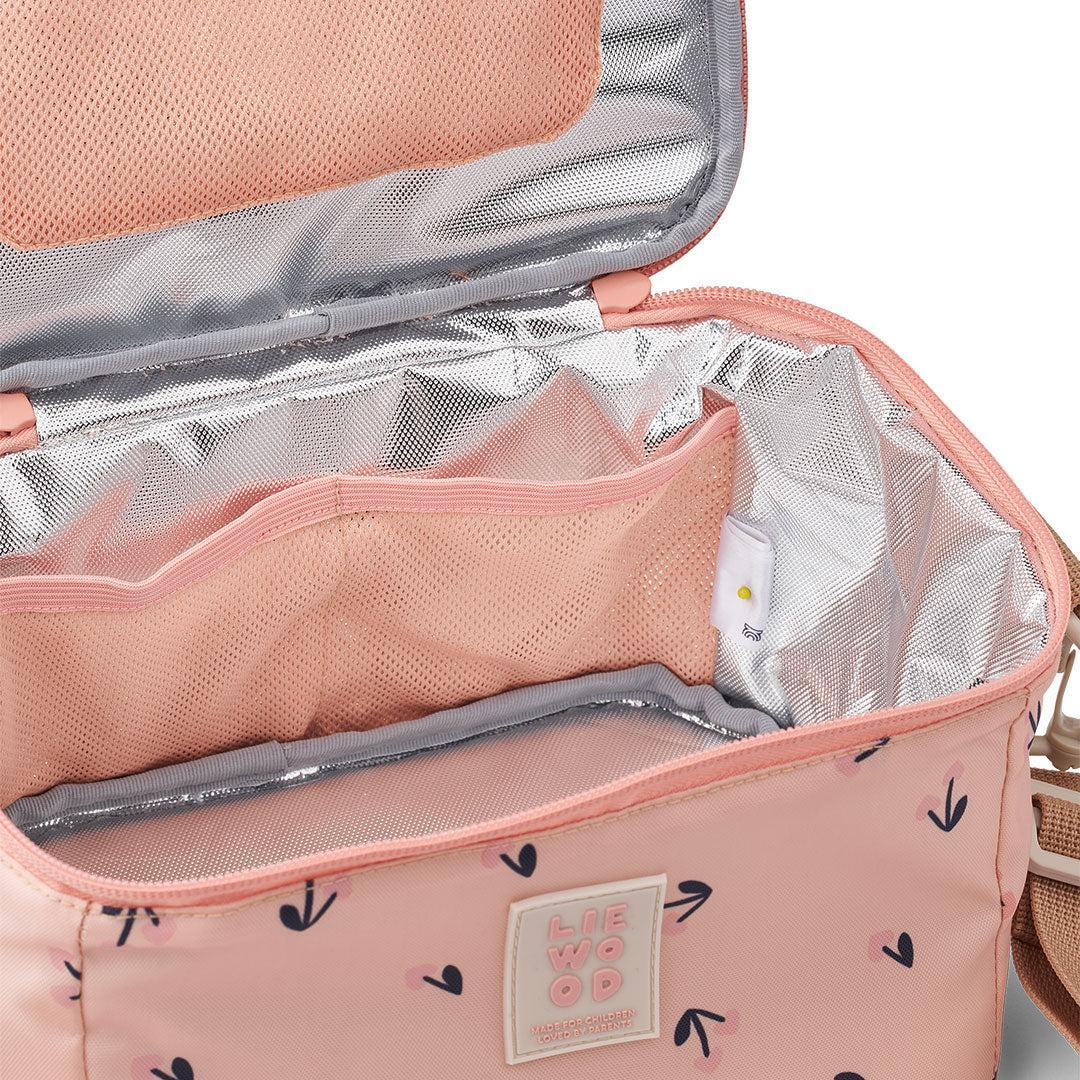 Liewood Toby Medium Thermal Bag - Cherry Heart / Rosey-Lunch Bags-Cherry Heart / Rosey- | Natural Baby Shower