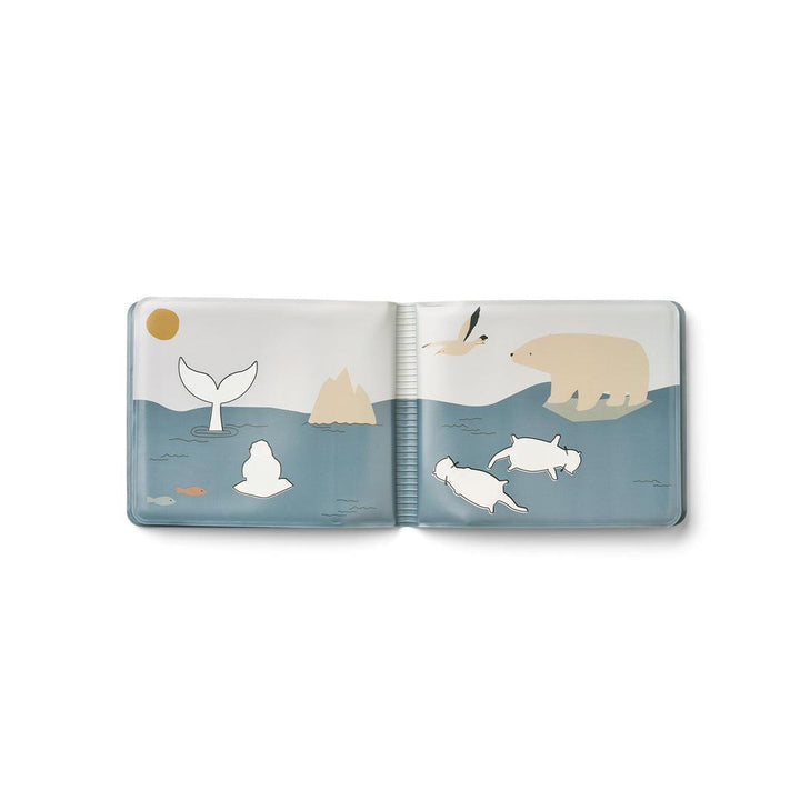 Liewood Waylon Magic Water Book Bath Toy - Arctic Sea / Ocean View-Bath Toys-Arctic Sea / Ocean View-One size | Natural Baby Shower