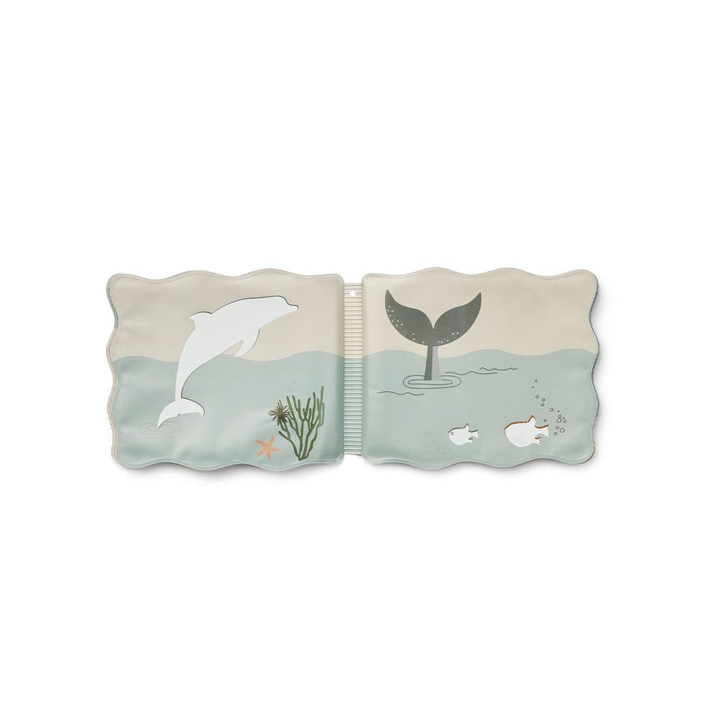 Liewood Waylon Sea Creature Magic Water Book - Sea Creature - Sandy-Books-Sea Creature/Sandy- | Natural Baby Shower