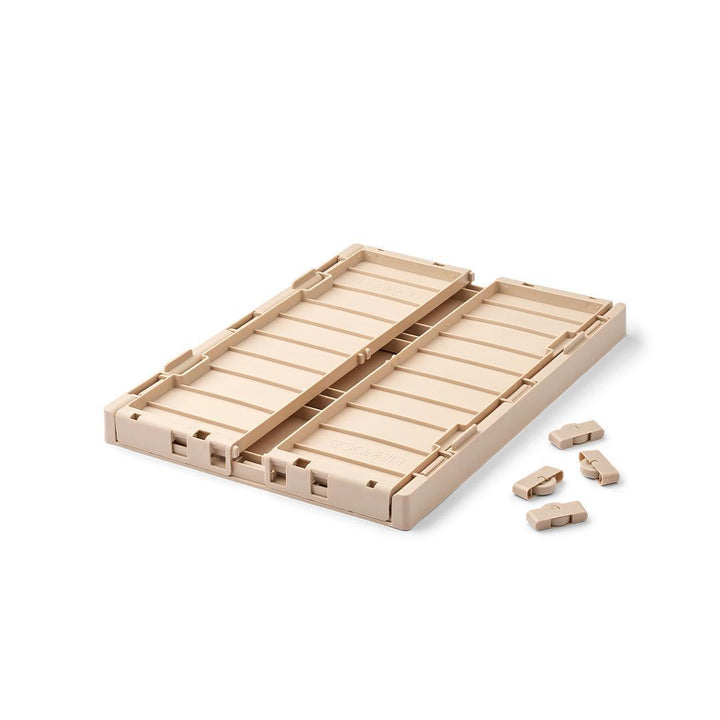 Liewood Weston Bed Roller w. Lid - Sandy-Storage-Sandy-One size | Natural Baby Shower