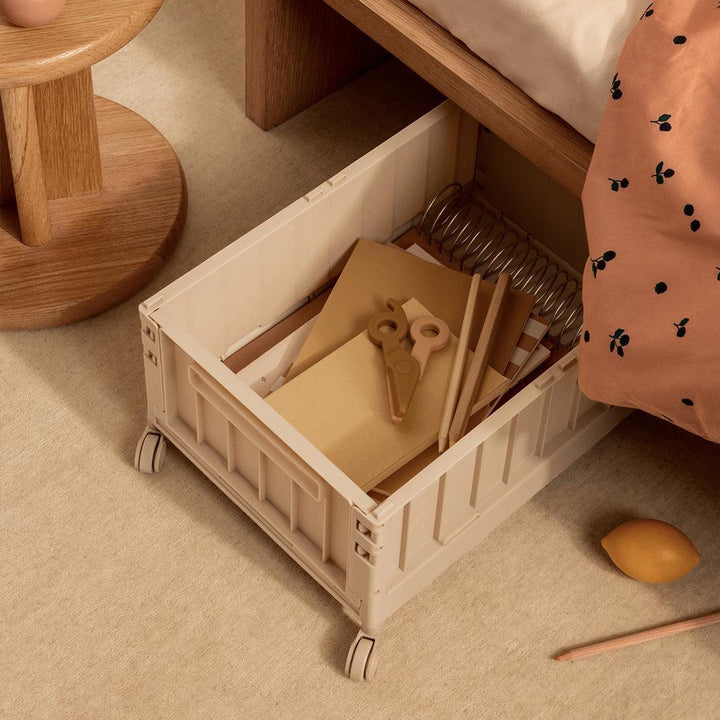 Liewood Weston w. Wheels M - Sandy-Storage-Sandy-One size | Natural Baby Shower
