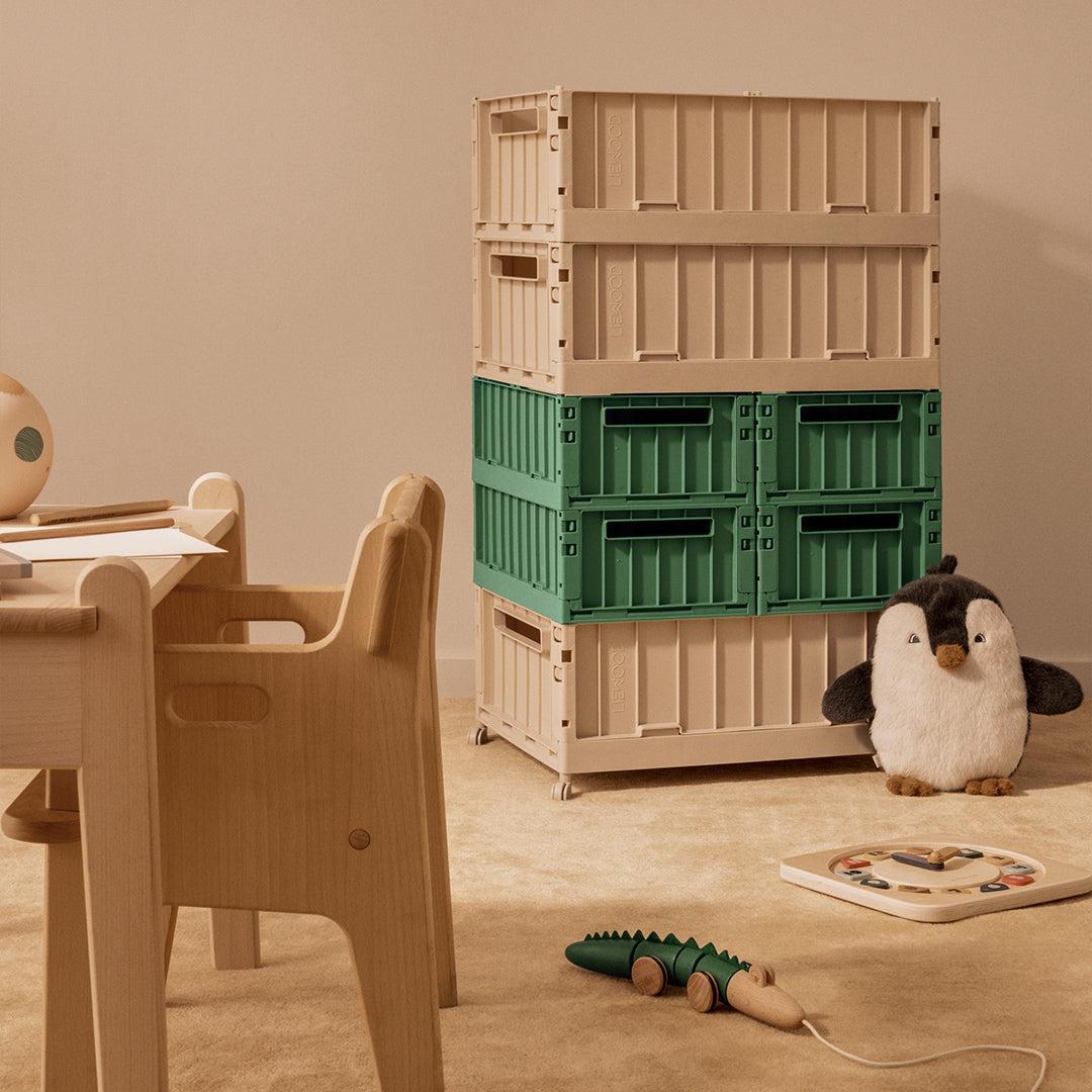 Liewood Weston w. Wheels L - Sandy-Storage-Sandy-One size | Natural Baby Shower