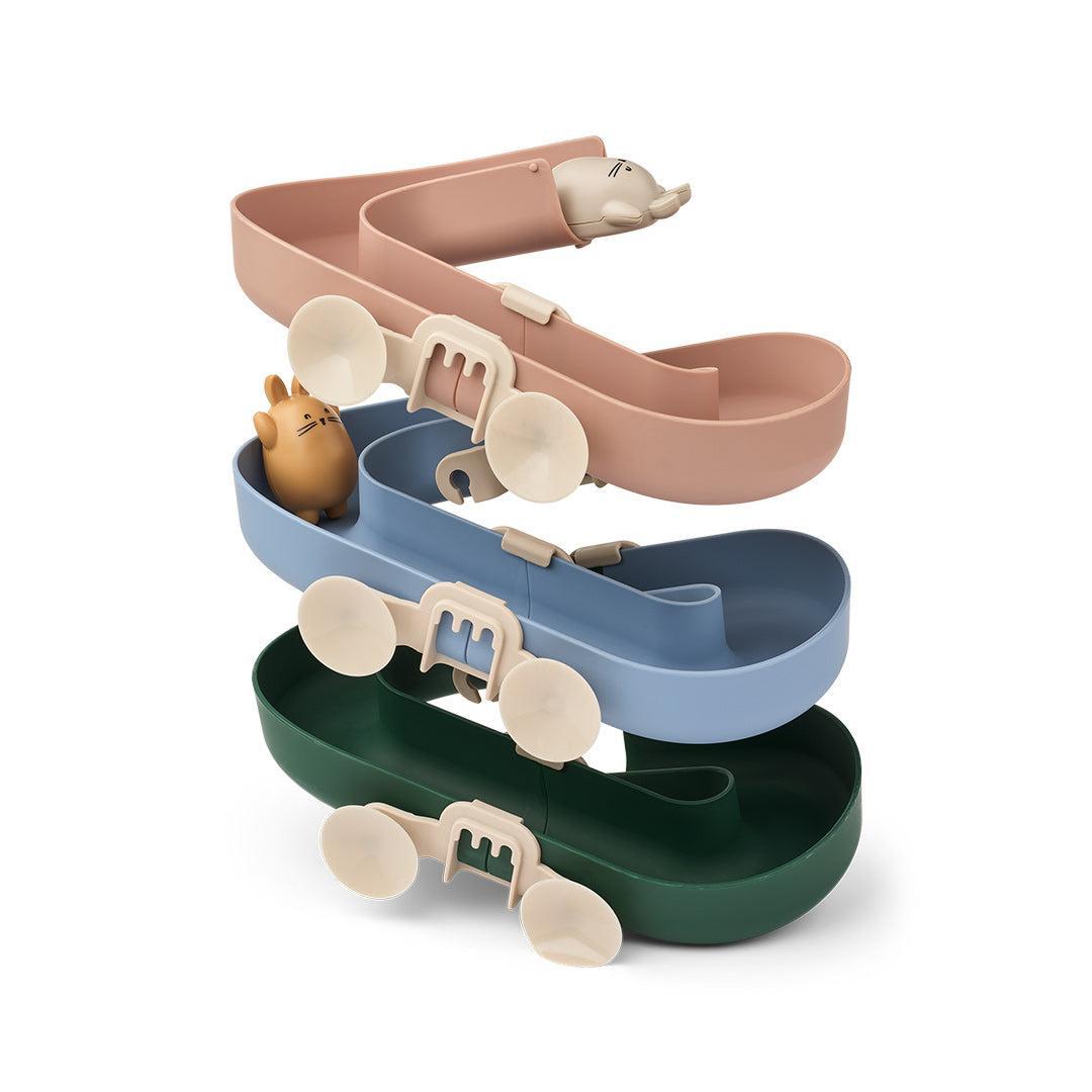 Liewood Yara Waterway Wall Mount - Garden Green Multi Mix-Bath Toys- | Natural Baby Shower