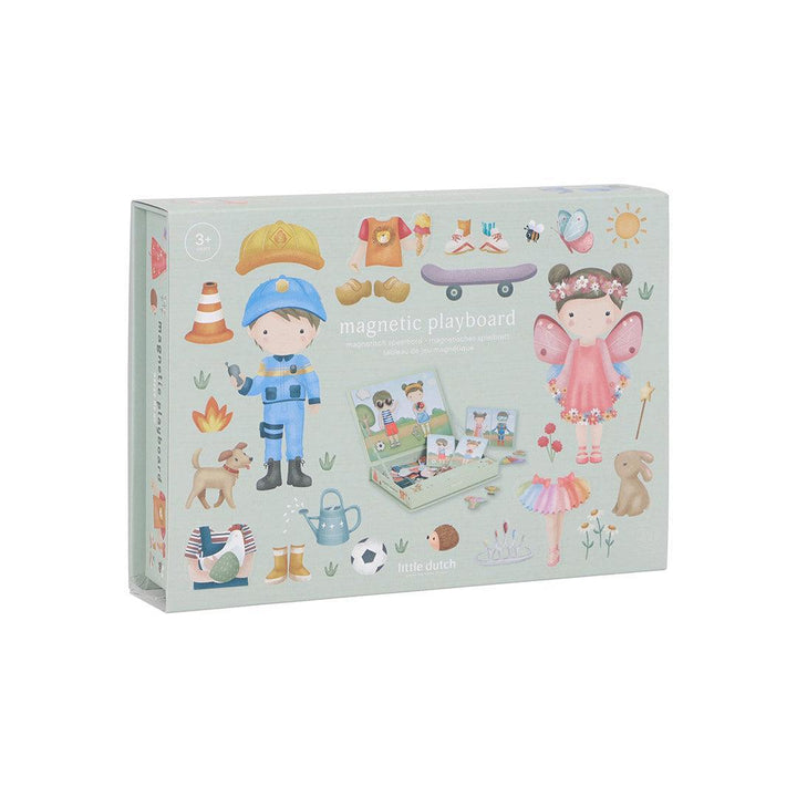 Little Dutch Magnetic Play Board - Dress-Up Jim & Rosa-Puzzles + Games- | Natural Baby Shower