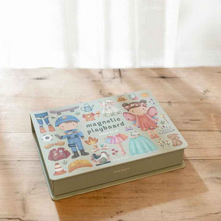 Little Dutch Magnetic Play Board - Dress-Up Jim & Rosa-Puzzles + Games- | Natural Baby Shower
