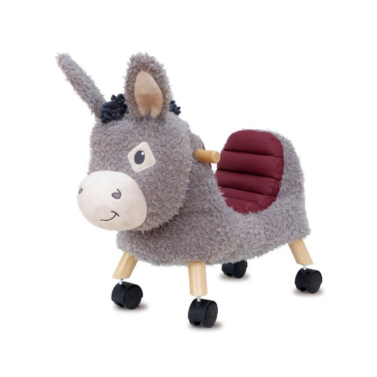 Little Bird Told Me Bojangles Rocking Donkey - Grey-Rocking Toys- | Natural Baby Shower