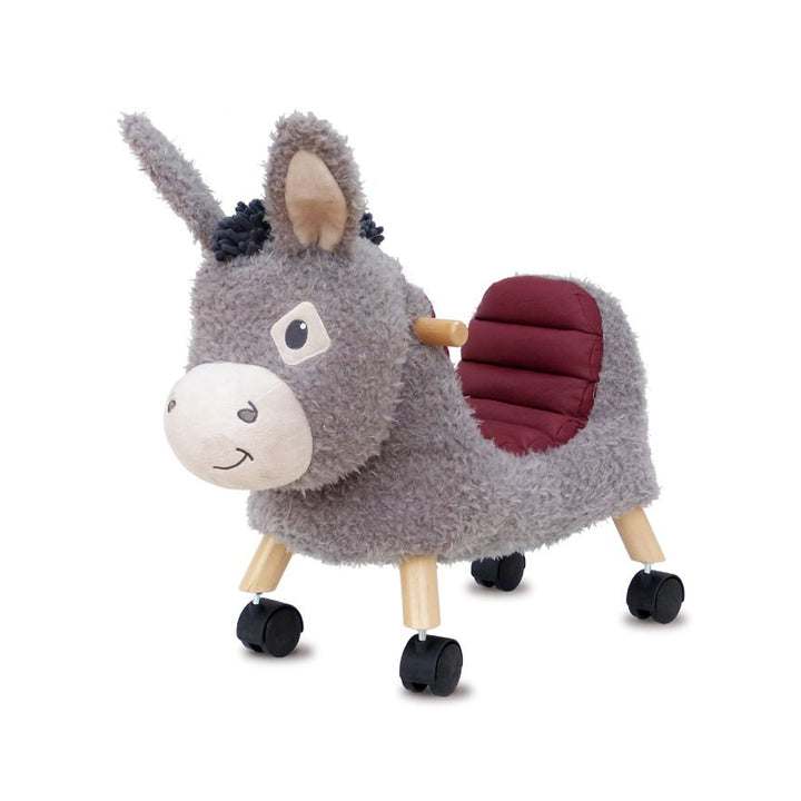 Little Bird Told Me Bojangles Rocking Donkey - Grey-Rocking Toys- | Natural Baby Shower