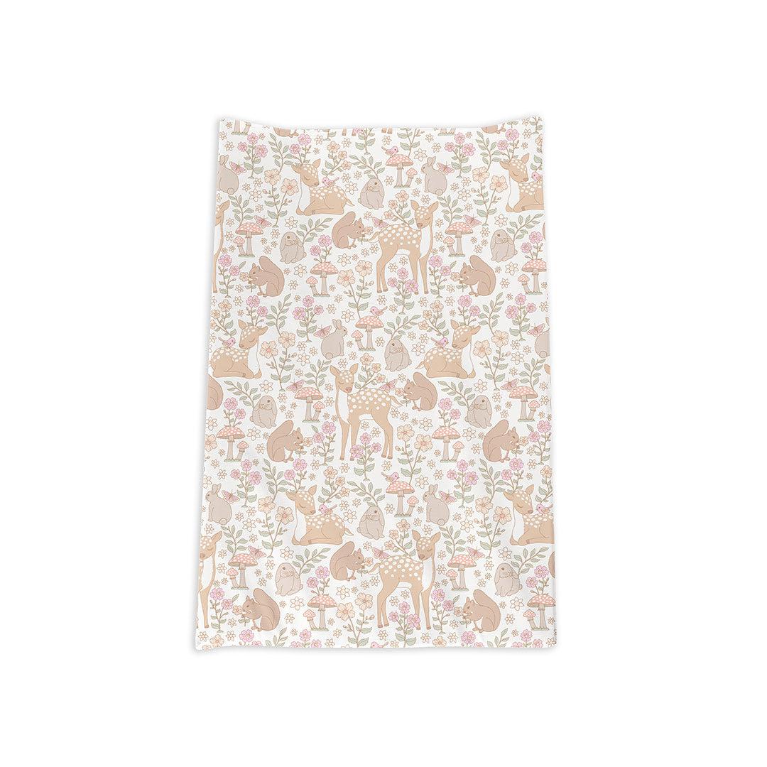 The Little Bumble Co. Anti Roll Mat - Spring Woodland-Changing Mats-Spring Woodland- | Natural Baby Shower