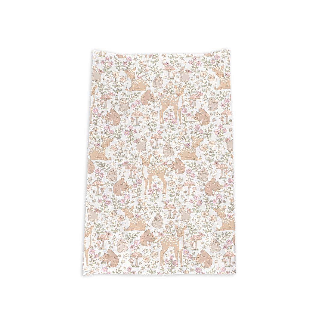 The Little Bumble Co. Anti Roll Mat - Spring Woodland-Changing Mats-Spring Woodland- | Natural Baby Shower