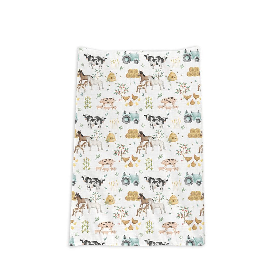 The Little Bumble Co. Anti Roll Changing Mat - Farm Yard-Changing Mats-Farm Yard-one size | Natural Baby Shower