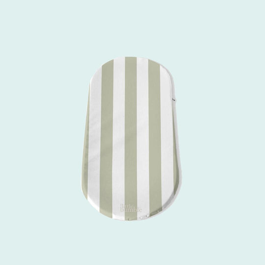 The Little Bumble Co. Changing Basket Mat Liner - Green Stripe-Changing Mat Liners-Green Stripe-one size | Natural Baby Shower