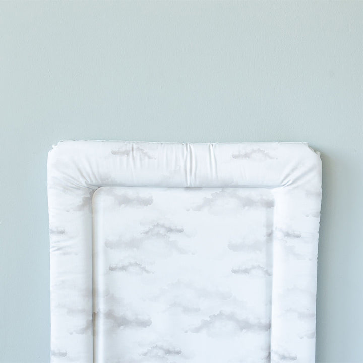 The Little Bumble Co. Standard Changing Mat - Beige Clouds
