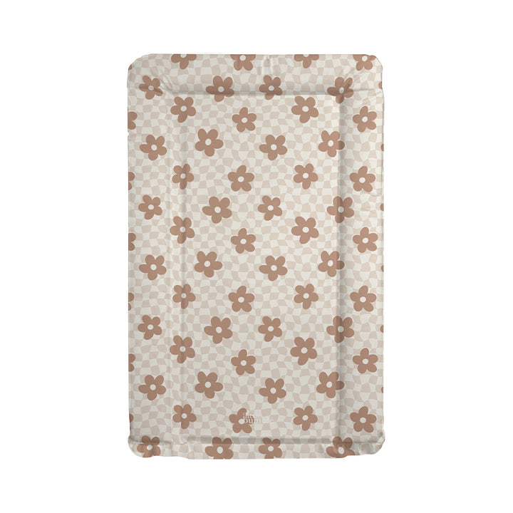 The Little Bumble Co. Standard Changing Mat - Wavy Check Floral