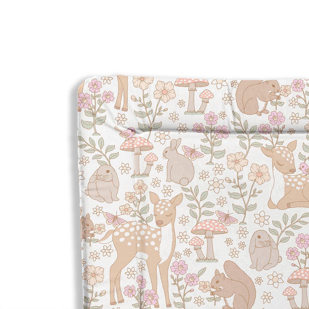 The Little Bumble Co. Standard Mat - Spring Woodland-Changing Mats-Spring Woodland- | Natural Baby Shower