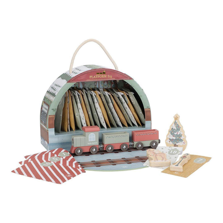 Little Dutch Traintrack Advent Calendar-Seasonal Decorations- | Natural Baby Shower