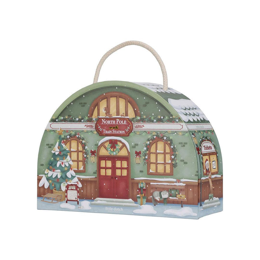 Little Dutch Traintrack Advent Calendar-Seasonal Decorations- | Natural Baby Shower