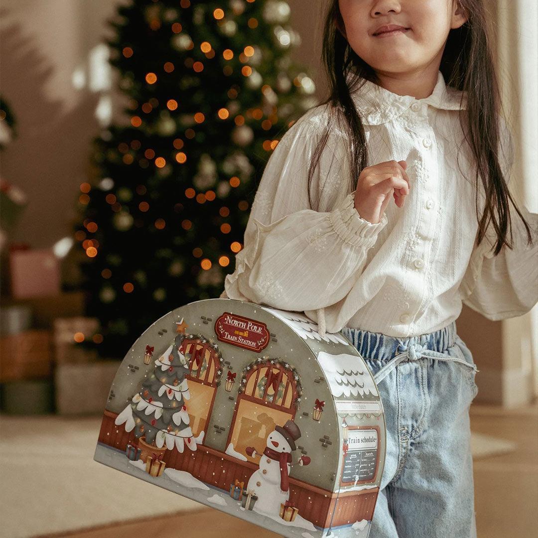 Little Dutch Traintrack Advent Calendar-Seasonal Decorations- | Natural Baby Shower