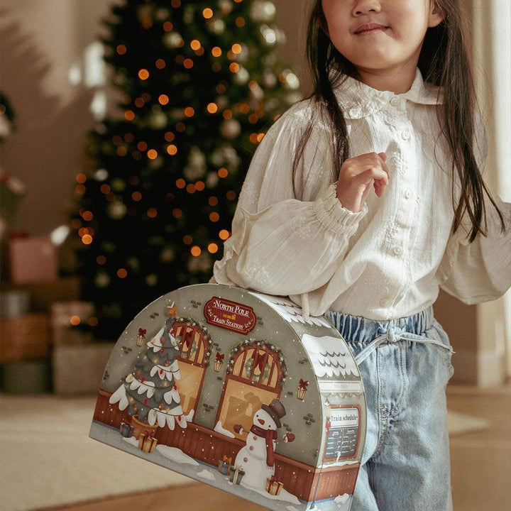 Little Dutch Traintrack Advent Calendar-Seasonal Decorations- | Natural Baby Shower