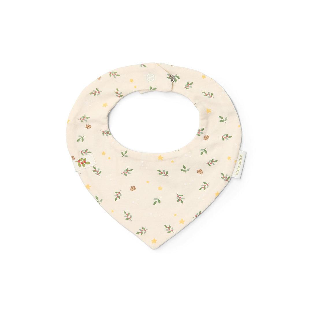 Little Dutch 2 Pack Bandana Bib - Little Christmas-Bibs-Little Christmas- | Natural Baby Shower