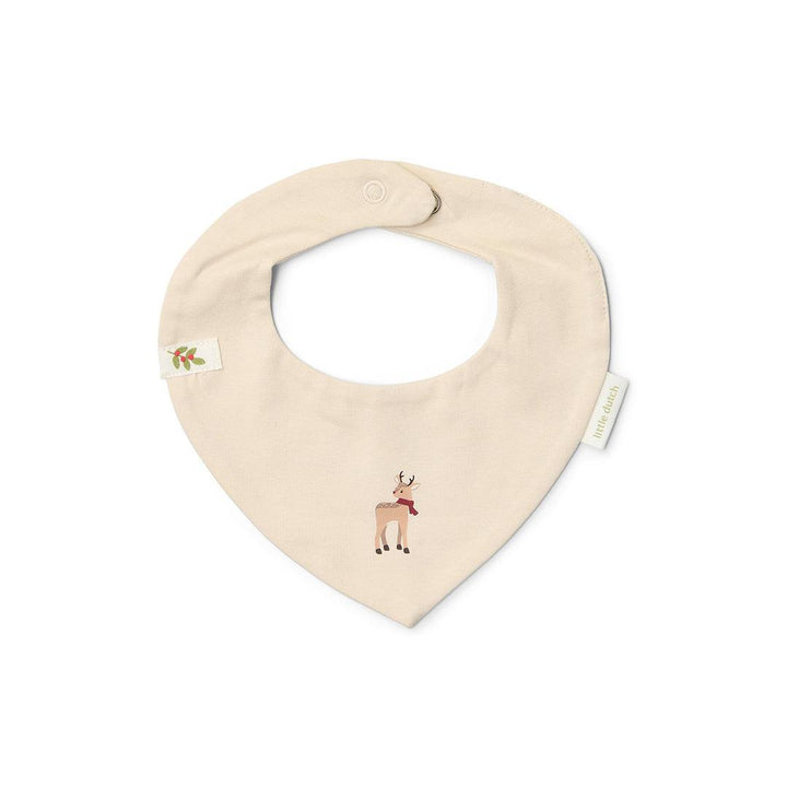 Little Dutch 2 Pack Bandana Bib - Little Christmas-Bibs-Little Christmas- | Natural Baby Shower