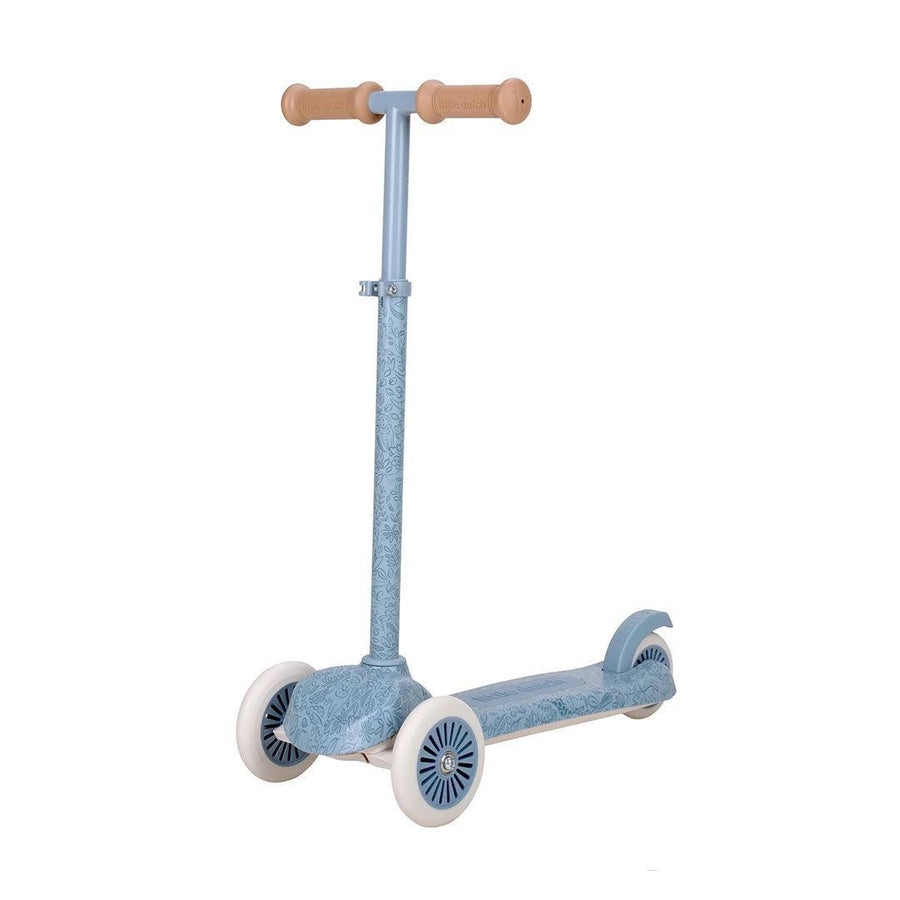 Little Dutch 3 Wheel Scooter - Blue-scooters-Blue- | Natural Baby Shower