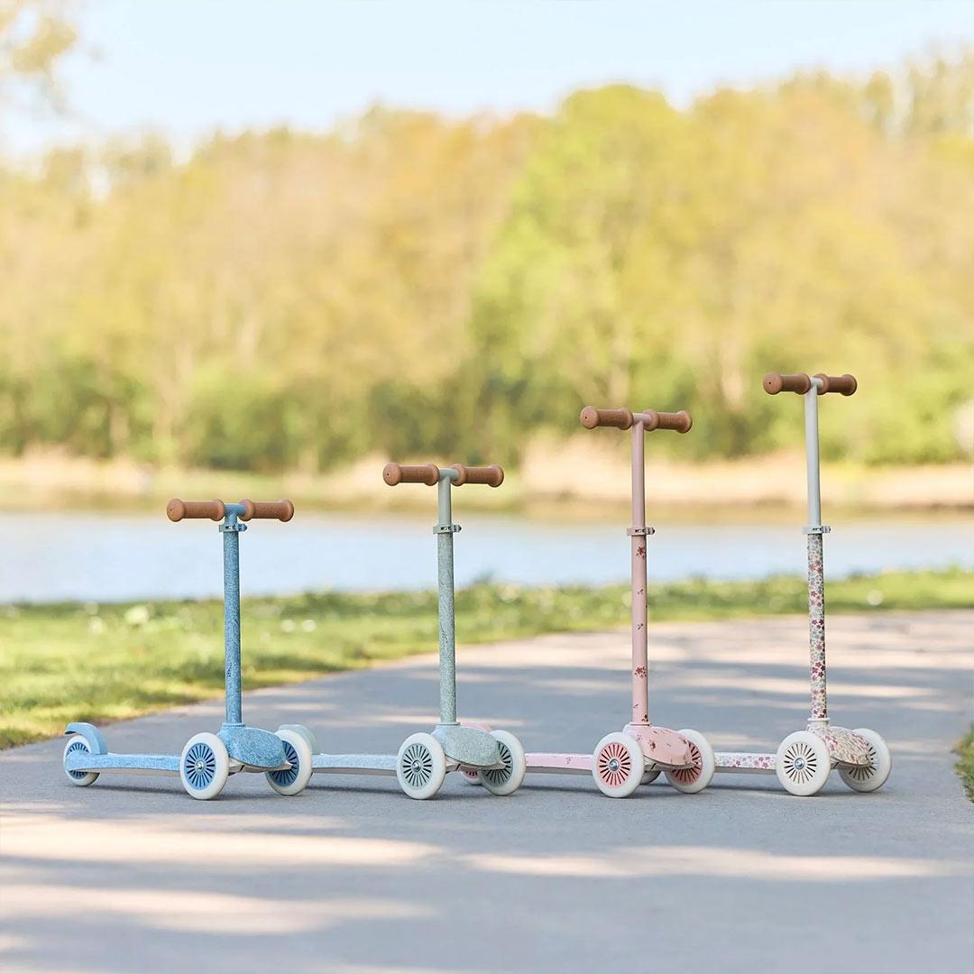 Little Dutch 3 Wheel Scooter - Green-Scooters- | Natural Baby Shower