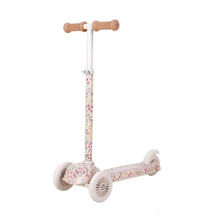 Little Dutch 3 Wheel Scooter - Off White-Scooters-Off White- | Natural Baby Shower