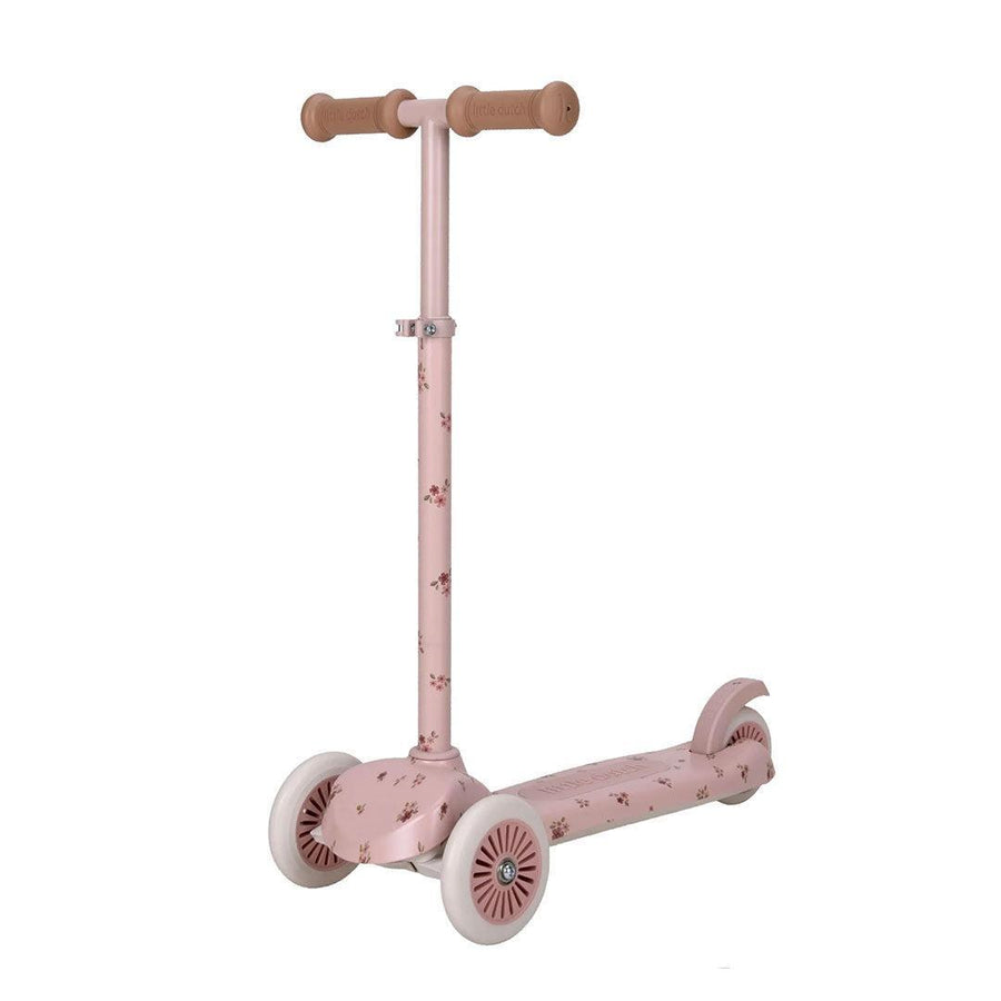 Little Dutch 3 Wheel Scooter - Pink-Scooters-Pink- | Natural Baby Shower