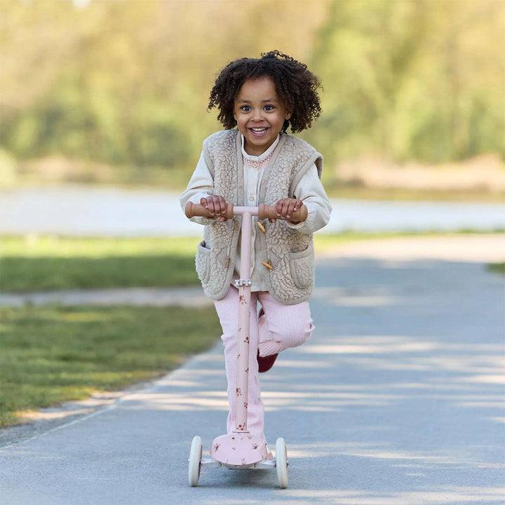 Little Dutch 3 Wheel Scooter - Pink-Scooters-Pink- | Natural Baby Shower