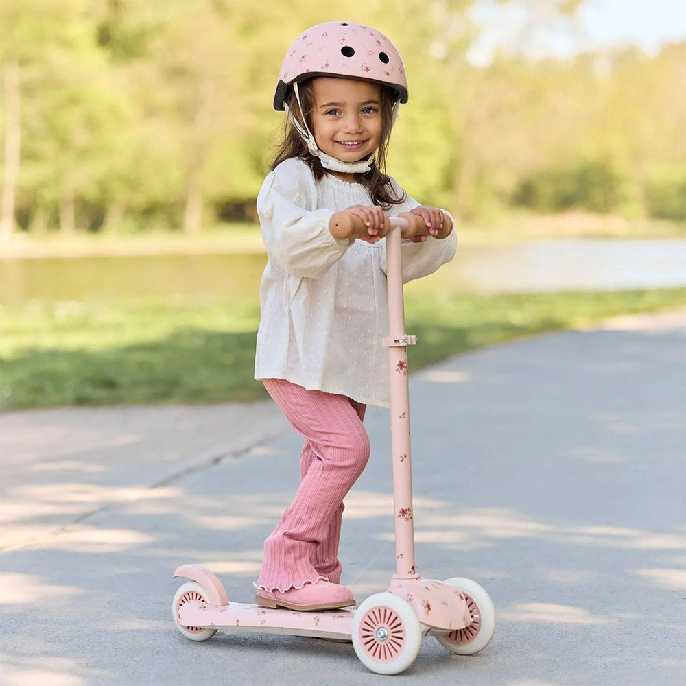 Little Dutch 3 Wheel Scooter - Pink-Scooters-Pink- | Natural Baby Shower