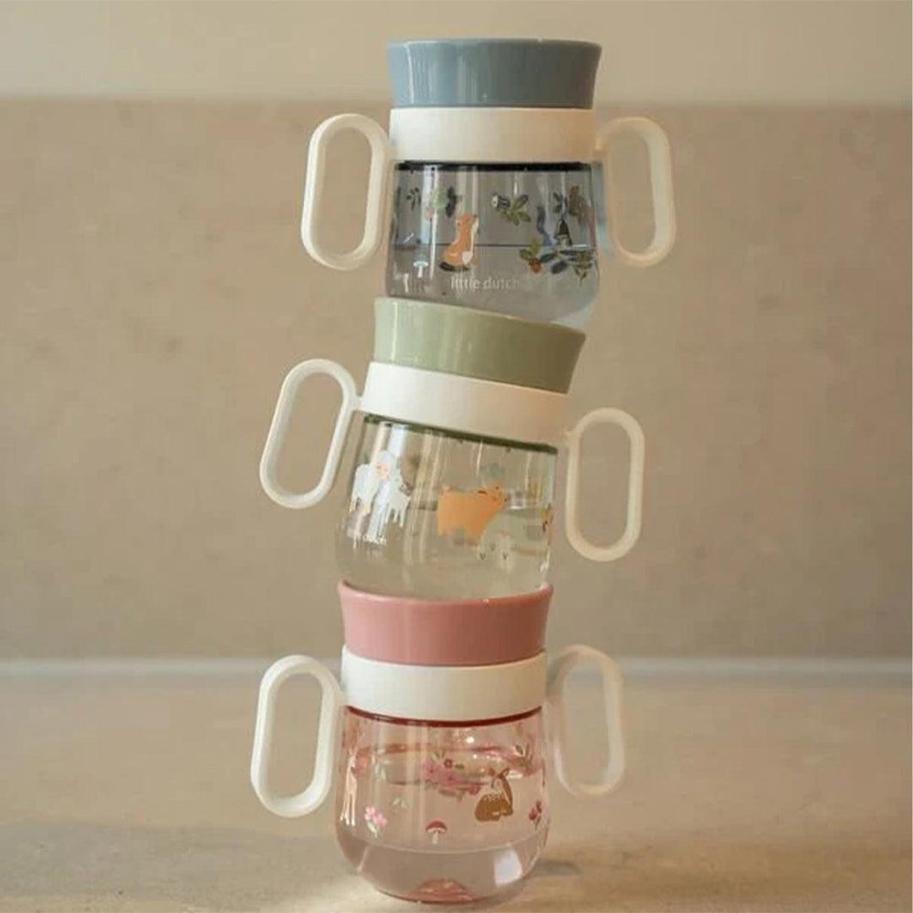 Little Dutch 360 Trainer Cup Mepal Mio - Blue-Sippy Cups-Blue- | Natural Baby Shower