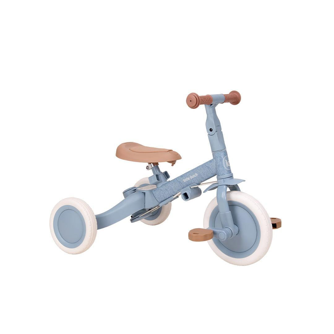 Little Dutch 4 in 1 Tricycle - Safari Dreams Blue-Trikes-Safari Dreams Blue-One Size | Natural Baby Shower