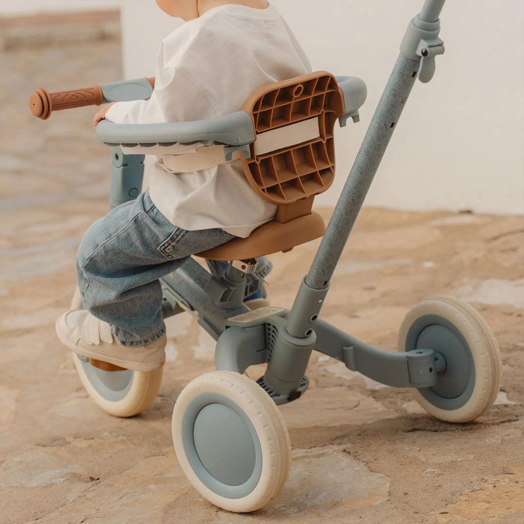 Little Dutch 4 in 1 Tricycle - Safari Dreams Blue-Trikes-Safari Dreams Blue-One Size | Natural Baby Shower