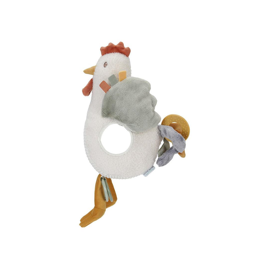 Little Dutch Activity Chicken - Little Farm-Soft Toys-Little Farm- | Natural Baby Shower