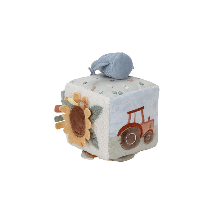 Little Dutch Soft Activity Cube - Little Farm-Activity Cubes-Little Farm- | Natural Baby Shower