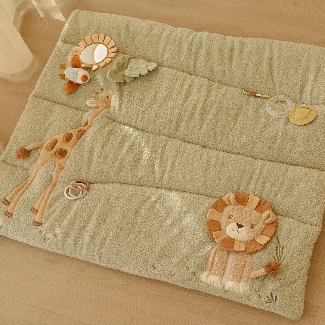 Little Dutch Activity Play Mat - Safari Friends-Play Mats- | Natural Baby Shower