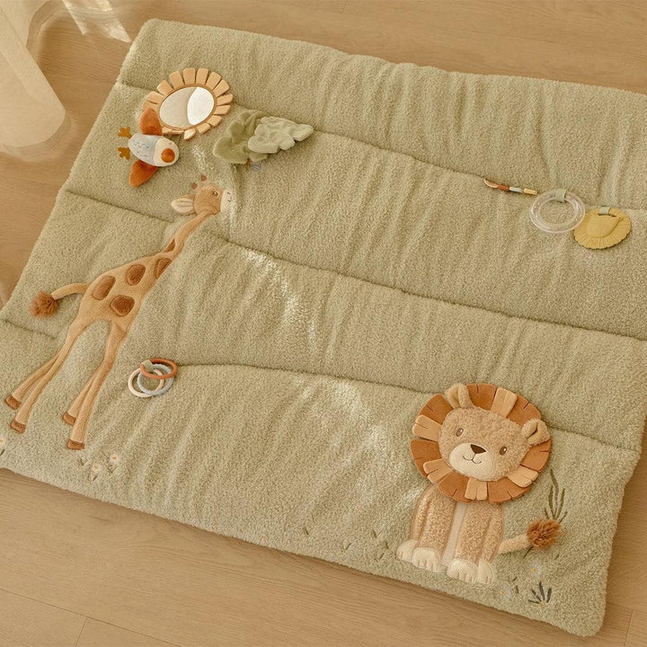 Little Dutch Activity Play Mat - Safari Friends-Play Mats- | Natural Baby Shower