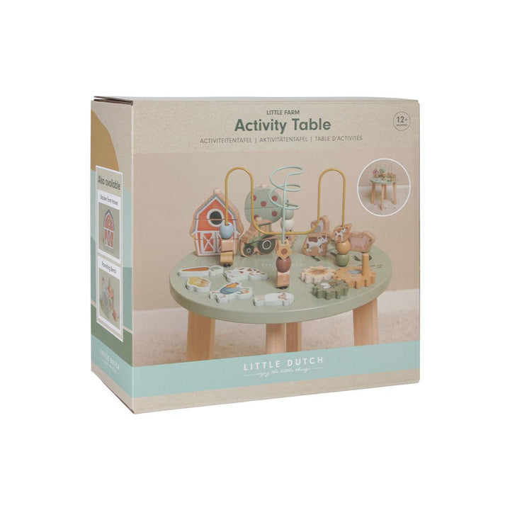 Little Dutch Activity Table - Little Farm-Tables + Seating-Little Farm- | Natural Baby Shower