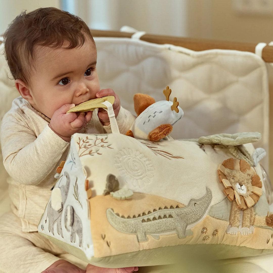 Little Dutch Activity Triangle - Safari Friends-Tummy Time Toys- | Natural Baby Shower