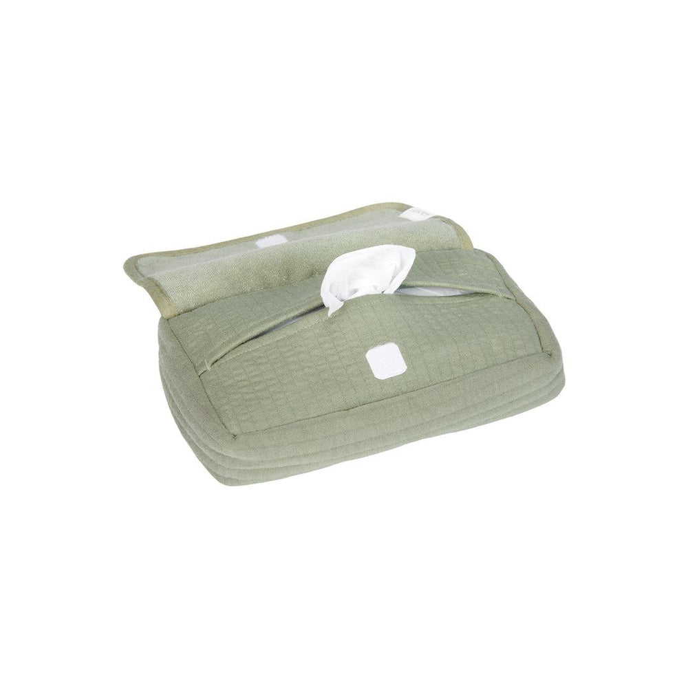 Little Dutch Baby Wipes Cover - Pure Olive-Wet Wipe Covers-Pure Olive- | Natural Baby Shower