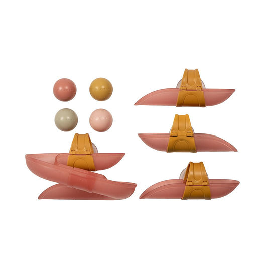 Little Dutch Bath Ball Track - Pink-Bath Toys-Pink- | Natural Baby Shower