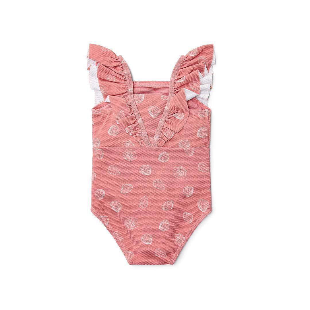 Little Dutch Bathing Suit - Ocean Treasures Pink-Swimsuits-Ocean Treasures Pink-86/92 | Natural Baby Shower