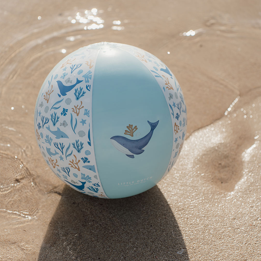 Little Dutch Beach Ball  - Blue - Ocean Dreams