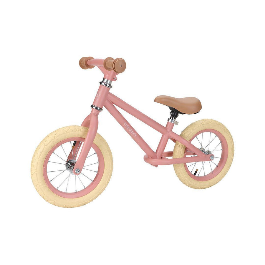 Little Dutch Balance Bike - Pink-Bikes-Pink-One Size | Natural Baby Shower