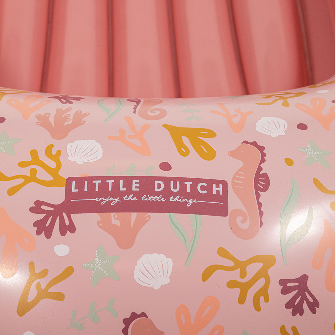 Little Dutch Inflatable Boat - Pink - Ocean Dreams