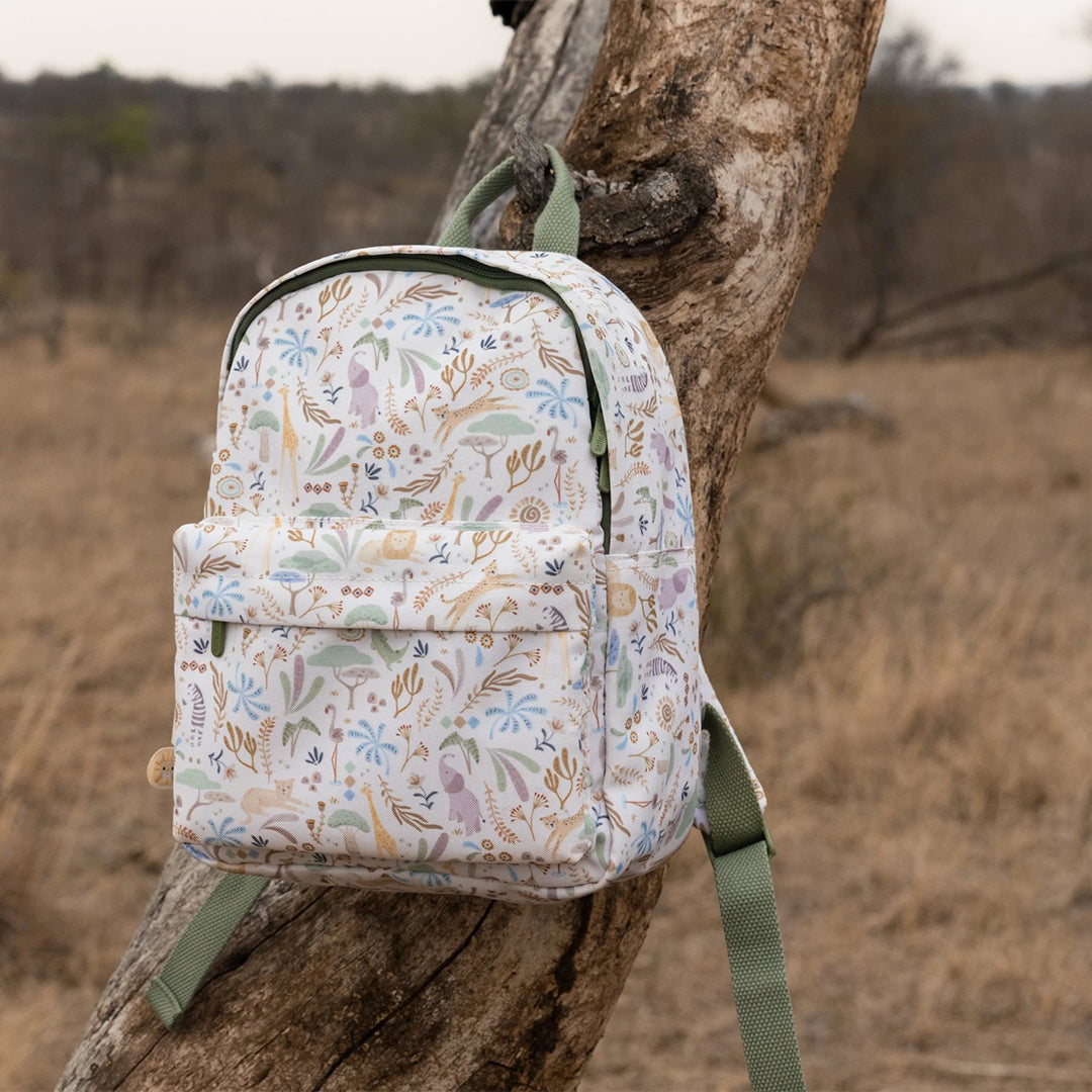 Little Dutch Childrens Backpack - Safari Friends