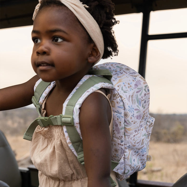 Little Dutch Childrens Backpack - Safari Friends