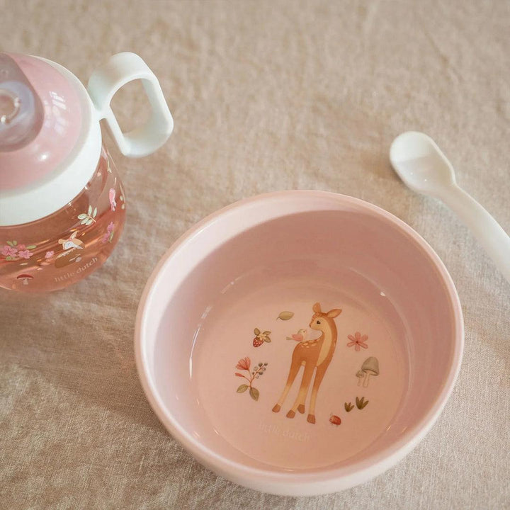 Little Dutch Childrens Bowl Mepal Mio - Pink-Bowls-Pink- | Natural Baby Shower