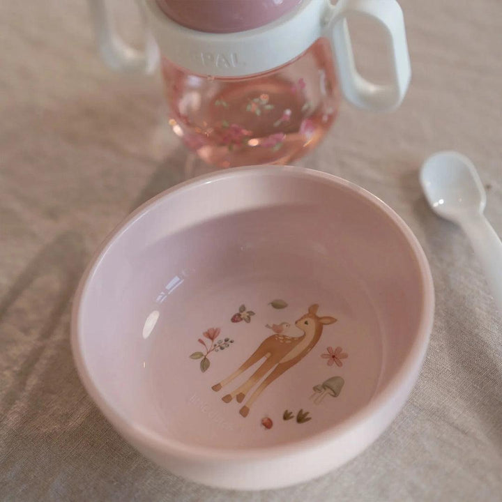 Little Dutch Childrens Bowl Mepal Mio - Pink-Bowls-Pink- | Natural Baby Shower